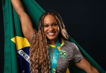 Rebeca Andrade é indicada ao Oscar do Esporte