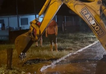 Chuva intensa causa alagamentos em Bela Vista e Prefeitura cria força-tarefa para ajudar famílias afetada