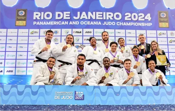 Judô: Brasil fatura 16 pódios, 7 deles de ouro, em Pan-Americano no RJ