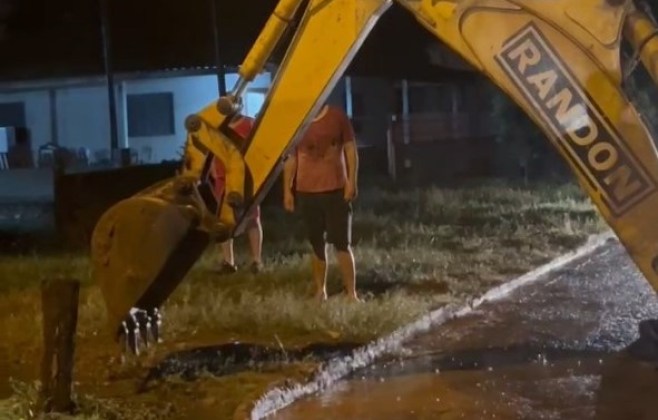 Chuva intensa causa alagamentos em Bela Vista e Prefeitura cria força-tarefa para ajudar famílias afetada